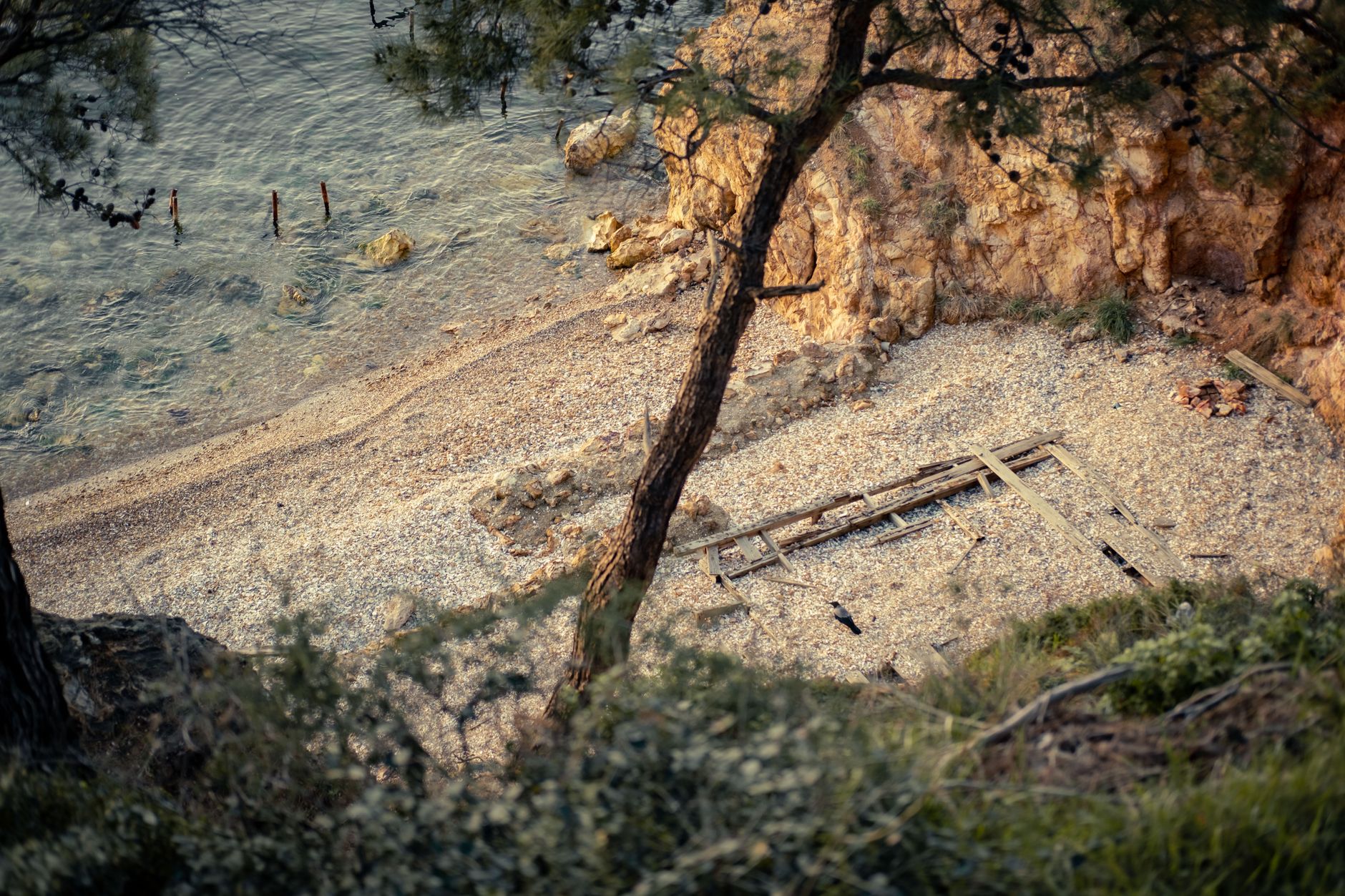 plage monténégro crique